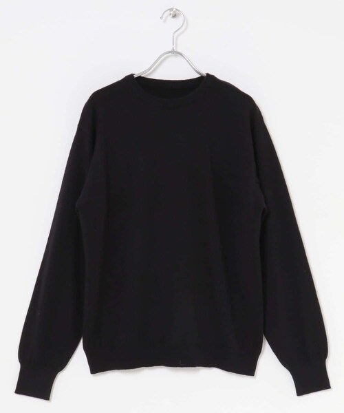 ITEMS URBANRESEARCH(アイテムズ アーバンリサーチ)の「カシミヤ×コットンクルーネックセーター(ニット/セーター・メンズ・GRY/BRD/MOC/BLK・M/L)」の17枚目の写真