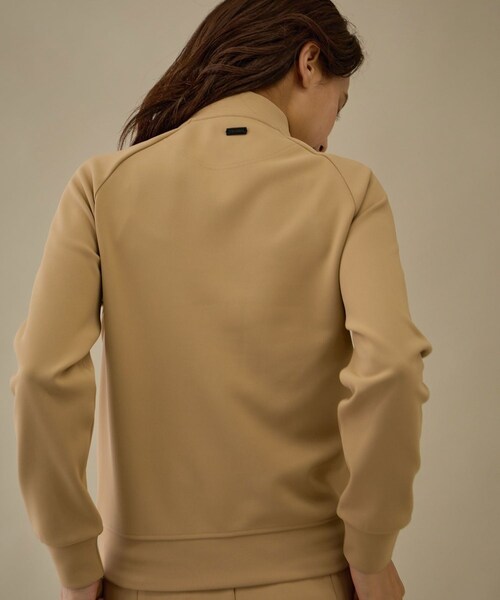 ROPE'（ロペ）の「【NOIR】【セットアップ対応】ハーフジップ長袖スタンドプルオーバー（Tシャツ/カットソー・レディース・ブラック/ベージュ系・L/M/S）」の17枚目の写真