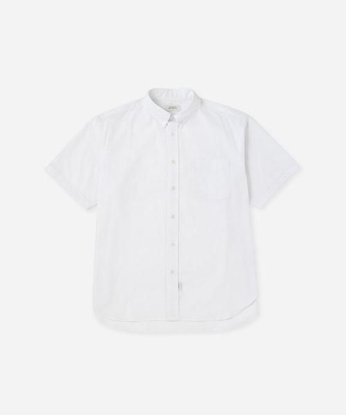 Saturdays NYC(サタデーズ ニューヨークシティ )の「Oxford B.D Shirt(シャツ/ブラウス・レディース・ホワイト/ネイビー・L/M/S/XL)」の5枚目の写真