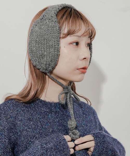 SMELLY（スメリー）の「ニットイヤーマフ（イヤーマフ・レディース・GRY/IVO/MOC・-）」の15枚目の写真