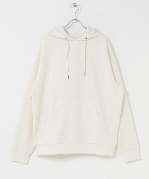 SENSE OF PLACE by URBAN RESEARCH（センスオブプレイスバイアーバンリサーチ）の「ダンボールポンチパーカー（パーカー・メンズ・IVORY/BLACK/GREIGE・M/L）」の6枚目の写真