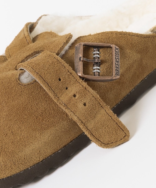 THE GOODLAND MARKET（ザグッドランドマーケット）の「BIRKENSTOCK　Boston Shearling Mink-narrow（サンダル・レディース・MINK・36/37/38）」の7枚目の写真