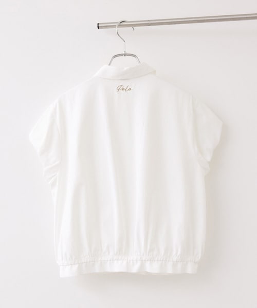 VIS(ビス)の「【POLO BCS】VIS別注コンパクトシャツ(シャツ/ブラウス・レディース・ブラック系/ホワイト系/サックス/ピンク・F)」の13枚目の写真