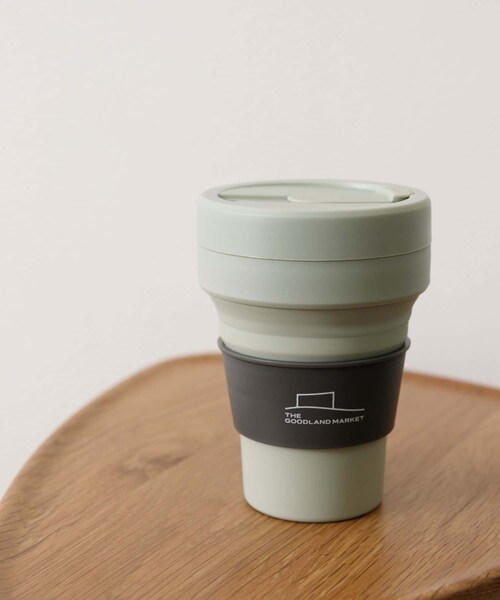 THE GOODLAND MARKET（ザグッドランドマーケット）の「『別注』stojo×TGM　cup 355ml（グラス/マグカップ/タンブラー・メンズ・OAT 2/OAT/CASHMERE/CASHMERE 2/EUCALYPTUS/LILAC/LILAC 2/EUCALY 2/SAGE/CARBON/SAGE2/CARBON2・FREE）」の11枚目の写真