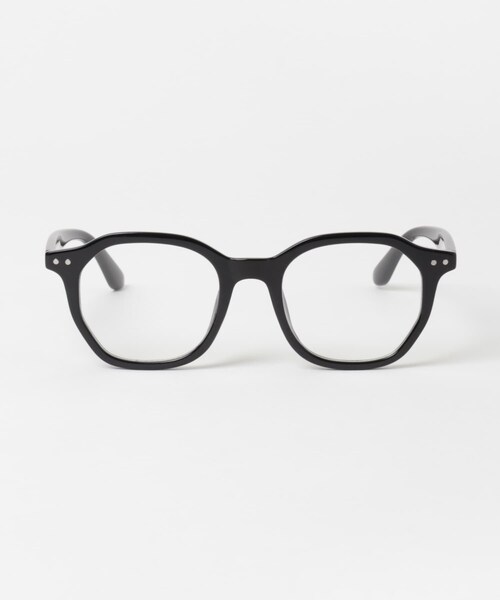 SMELLY（スメリー）の「オクタゴンフレームダテメガネ（メガネ・レディース・BLK/DEMI/OLV・-）」の12枚目の写真