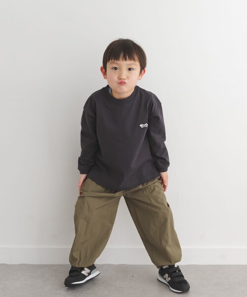 URBAN RESEARCH DOORS(アーバンリサーチドアーズ)の「『別注』『親子リンク』PENNEYS×DOORS THE FOX LONG-SLEEVE T-SHIRTS(KIDS)(その他トップス・キッズ・WHITE/CHARCOAL・120(115-125)/135(130-140))」の13枚目の写真