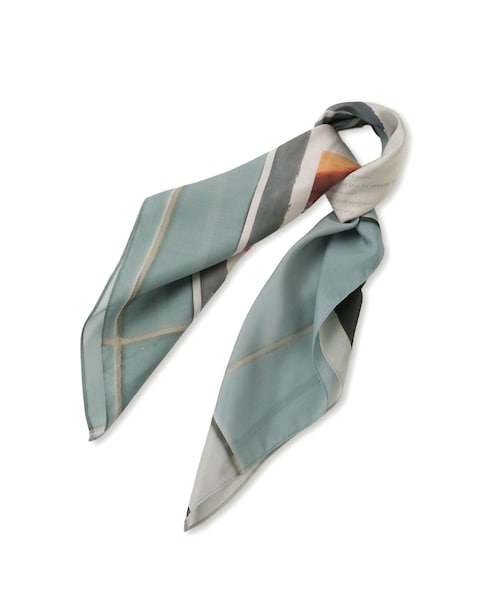 ADAM ET ROPE'（アダムエロペ）の「【J'aDoRe・店舗限定】【LY（エルワイ）】Postcard scarf（バンダナ/スカーフ・レディース・ターコイズ/その他・F）」の10枚目の写真