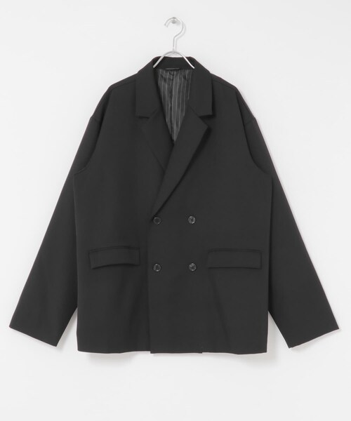 SENSE OF PLACE by URBAN RESEARCH（センスオブプレイスバイアーバンリサーチ）の「ダブルルーズテーラードジャケット（テーラードジャケット・メンズ・BLACK/BROWN/BRN CHECK・M/L）」の16枚目の写真