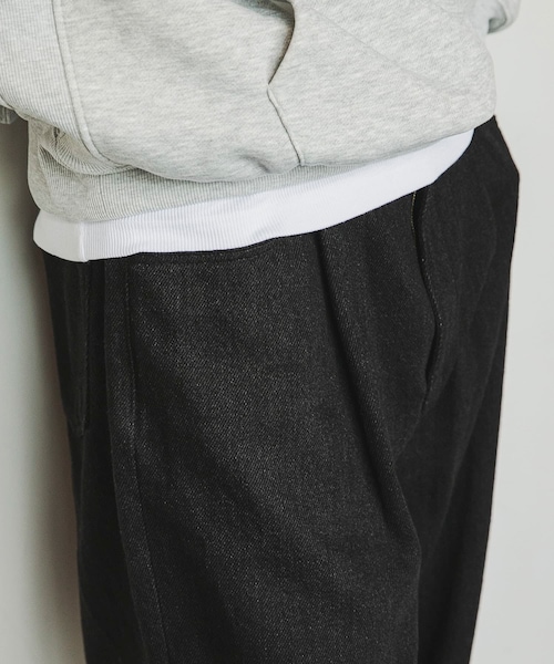 URBAN RESEARCH（アーバンリサーチ）の「『別注』WELCOME RAIN×URBS　5Pocket Denim（デニムパンツ・メンズ・Black・2/3）」の10枚目の写真