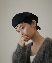 La Maison de Lyllis | 【La Maison de Lyllis（メゾンドリリス）】STONCH/ベレー帽(ハンチング/ベレー帽)