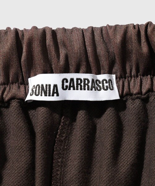 ADAM ET ROPE'（アダムエロペ）の「【SONIA CARRASCO/ソニア・カラスコ】TAILORED JERSEY TROUSERS（その他パンツ・メンズ・ダークブラウン・M/S）」の7枚目の写真