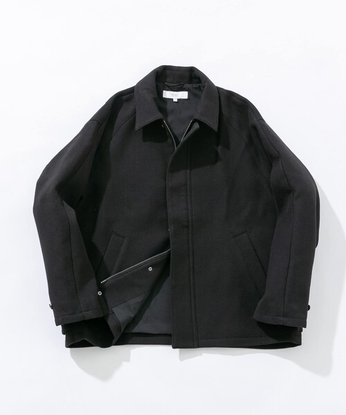 URBAN RESEARCH ROSSO(アーバンリサーチロッソ)の「『XLサイズあり』light meltonブルゾン(ブルゾン・メンズ・BLACK/NAVY/CHARCOAL/BROWN・M/L/XL)」の10枚目の写真