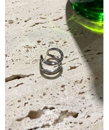 メタルデザインイヤーカフ