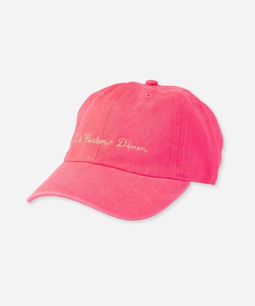 Saturdays NYC（サタデーズ ニューヨークシティ ）の「Harlow x Saturdays NYC Diners Cap（キャップ・レディース・オフホワイト/ダークブラウン/サックス/ピンク・F）」の4枚目の写真