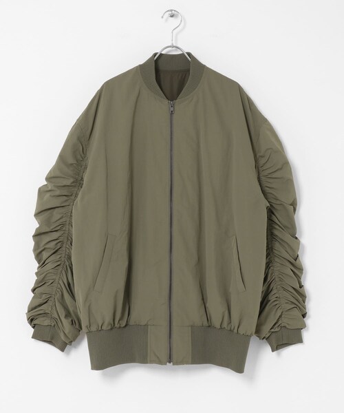 『WEB/一部店舗限定』BACKシャーリングMA-1