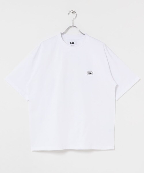 URBAN RESEARCH（アーバンリサーチ）の「Acy　LIGHT TEE（Tシャツ/カットソー・メンズ・WHITE/NAVY・L/XL）」の9枚目の写真