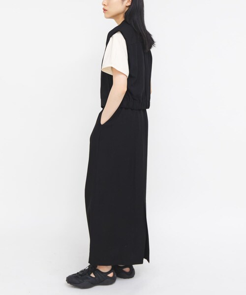KBF（ケイビーエフ）の「タックブラウスSETスカート（セットアップ・レディース・IVORY/BLACK/ACID KHAKI・One）」の18枚目の写真