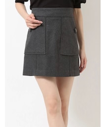 MURUA | ウールライクミニスカート【セット販売対象】(スカート)