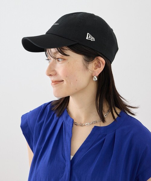 ROPE' PICNIC(ロペピクニック)の「【NEW ERA(R)別注】Casual Classic handwritten logo cap(キャップ・レディース・ブラック/キナリ・F)」の10枚目の写真