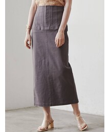 LAGUNAMOON | ウエストステッチデザインタイトスカート(スカート)