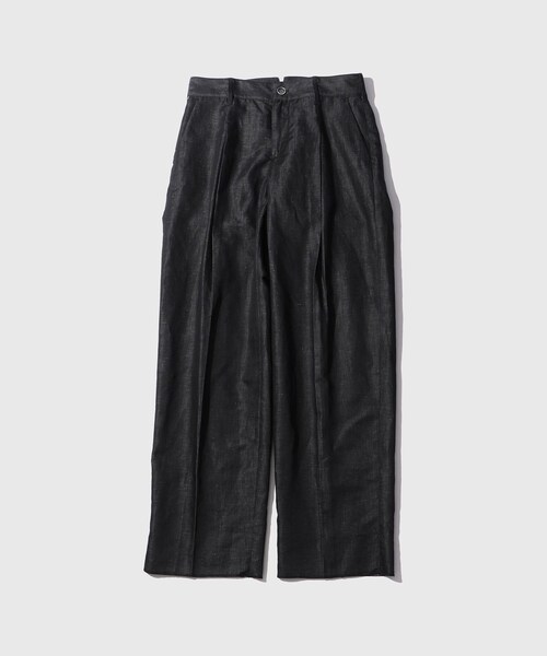 ADAM ET ROPE'（アダムエロペ）の「【Pelemele/ペールメール】HIBACK TROUSERS CHAMBRAY（その他パンツ・メンズ・ブラック・L/M）」の3枚目の写真