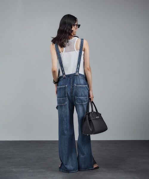 ADAM ET ROPE'（アダムエロペ）の「【RED CARD TOKYO（レッドカードトーキョー）】Nomad 2 / ノマドツー（サロペット/オーバーオール・レディース・ブルー系・0）」の6枚目の写真