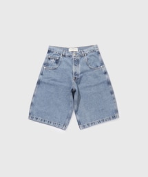 【WALK IN PARIS/ウォーク イン パリス】Light blue baggy jean shorts