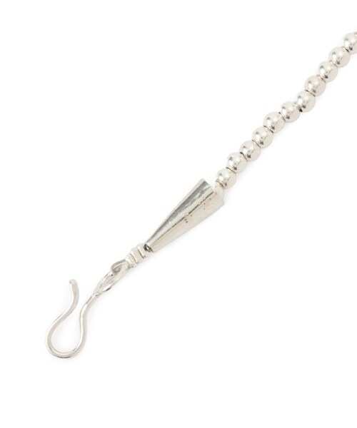 ADAM ET ROPE'（アダムエロペ）の「【ERICKA NICOLAS BEGAY】ナバホパールネックレス3mm/120cm（ネックレス・レディース・シルバー・F）」の14枚目の写真