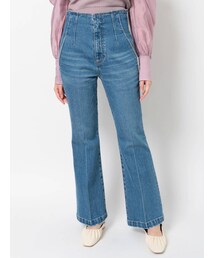 MERCURYDUO | センプレフレアデニムパンツ(その他パンツ)