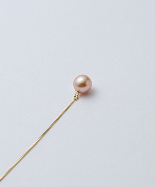 ROPE'(ロペ)の「R(ロペ アール)K10 ピンクパールアメリカンピアス(ピアス(両耳用)・レディース・ゴールド・F)」の14枚目の写真