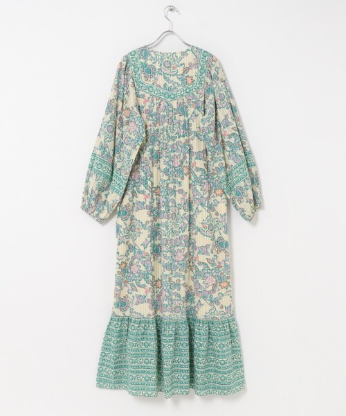 URBAN RESEARCH ROSSO（アーバンリサーチロッソ）の「sara mallika　PAISLEY FLOWER PRINT DRESS（ワンピース・レディース・BLACK/GREEN・S/M）」の22枚目の写真