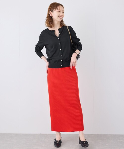 ROPE' PICNIC（ロペピクニック）の「【UVカット・吸水速乾・遮熱】Comfort Seriesコンフォートシリーズ/カーディガン（カーディガン/ボレロ・レディース・ブラック/キナリ/ブルー/ブルー系/ピンク系・38/40）」の22枚目の写真