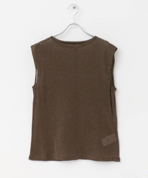 URBAN RESEARCH ROSSO（アーバンリサーチロッソ）の「ラメチュールタンクトップ（タンクトップ・レディース・OFF WHITE/BROWN・FREE）」の20枚目の写真