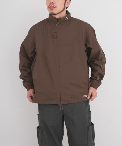 EKAL（エカル）の「CMF OUTDOOR GARMENT　DRIZZLER JK COEXIST BRIGHT（ブルゾン・メンズ・BLACK/D.BROWN・M/L）」の9枚目の写真