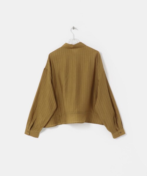 LAATO（ラート）の「drawstring shirts（シャツ/ブラウス・レディース・クリーム/コリアンダー・Free）」の8枚目の写真