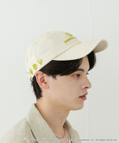 SENSE OF PLACE by URBAN RESEARCH（センスオブプレイスバイアーバンリサーチ）の「『別注』Jurassic World×SENSE OF PLACE　CAP（キャップ・メンズ・BLACK/IVORY/BLUE・one）」の5枚目の写真