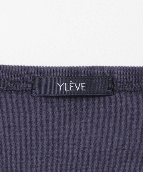 かぐれ（カグレ）の「YLEVE　COTTON RIB PULLOVER BIG（Tシャツ/カットソー・レディース・GINGKO/NAVY・1）」の13枚目の写真
