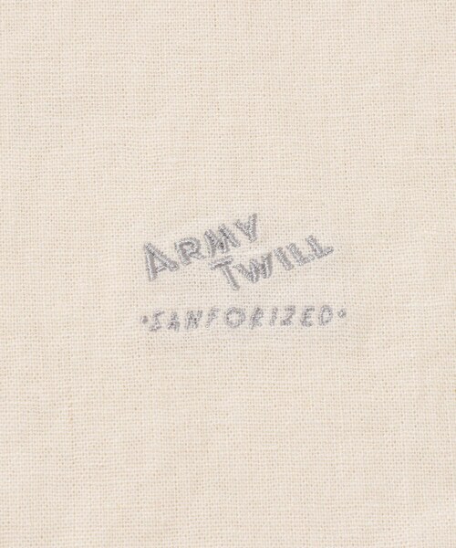 URBAN RESEARCH Sonny Label（アーバンリサーチサニーレーベル）の「ARMY TWILL　COTTON LINEN HS SHIRTS（シャツ/ブラウス・メンズ・ECRU/CHARCOAL/GREEN/PINK・S/M）」の11枚目の写真
