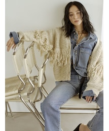 Ungrid | フリンジデザインニットカーディガン(カーディガン/ボレロ)