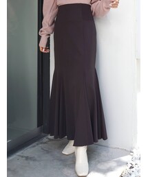 MERCURYDUO | ウエストリブ切替マーメイドスカート(スカート)