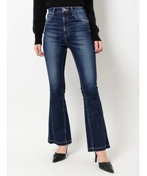 GYDA | H/W SHAPELY LINEフレアデニムパンツ(デニムパンツ)