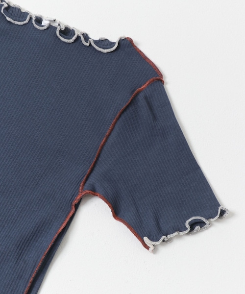 URBAN RESEARCH(アーバンリサーチ)の「BASERANGE VEIN T-SHIRTS(Tシャツ/カットソー・レディース・P BLUE・S)」の4枚目の写真
