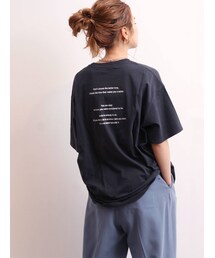 Ungrid | 【10周年限定】UngridバックロゴデザインTee(Tシャツ/カットソー)
