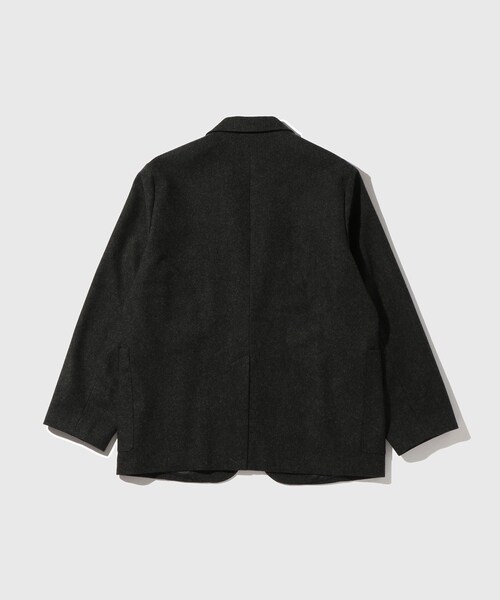 ADAM ET ROPE'(アダムエロペ)の「【ANOTHER OFFICE/アナザーオフィス】Santiago Cashmere Sports Jacket(テーラードジャケット・メンズ・ブラック/チャコール・1/2)」の16枚目の写真