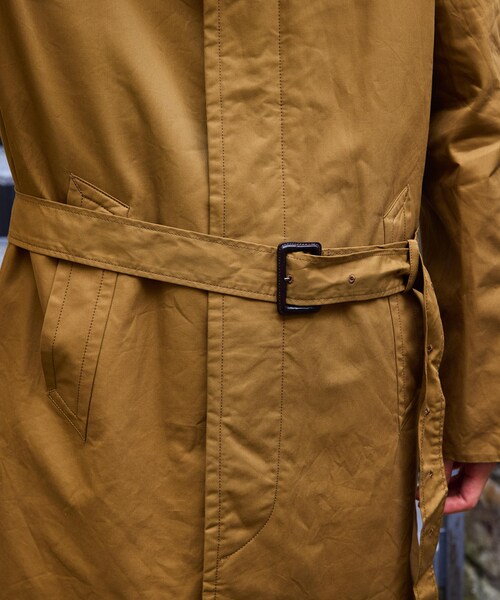 ADAM ET ROPE'（アダムエロペ）の「【AMC】Stefan（ステンカラーコート・メンズ・カーキ系・44/46/48）」の18枚目の写真