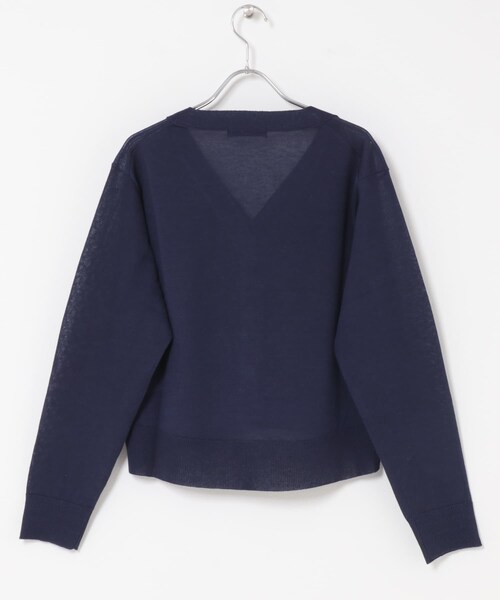 URBAN RESEARCH ROSSO（アーバンリサーチロッソ）の「リネン混セミシアーカーディガン（カーディガン/ボレロ・レディース・PEACH/NAVY/L.GRAY・Free）」の20枚目の写真