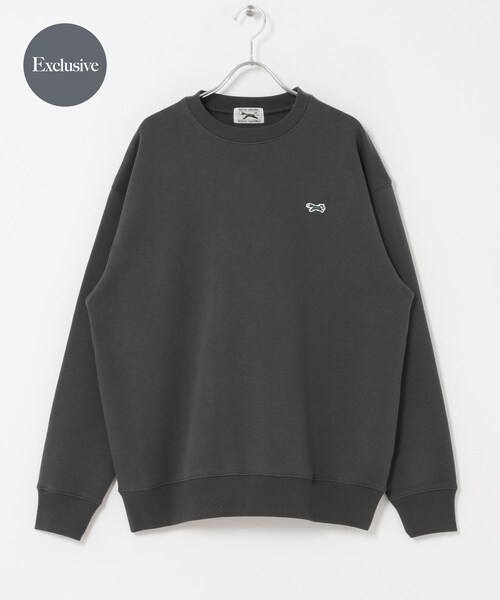 URBAN RESEARCH DOORS（アーバンリサーチドアーズ）の「『別注』PENNEYS×DOORS　THE FOX クルーネックスウェット（スウェット・メンズ・ASH GRAY/CHARCOAL/GREEN/BLUE・M/L/XL）」の13枚目の写真