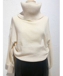 dazzlin | ラメオフタートルニットトップス(ニット/セーター)