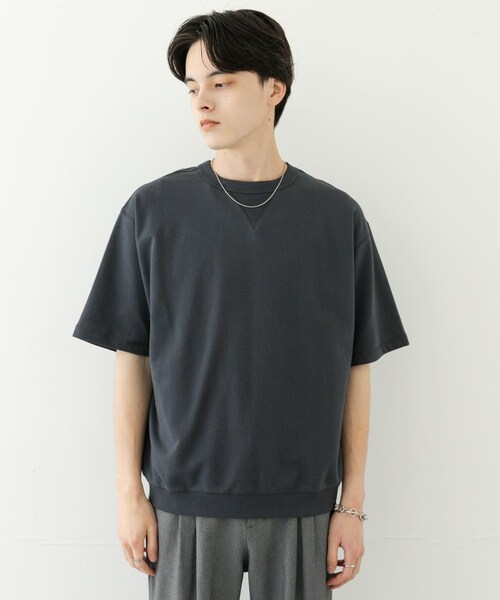 SENSE OF PLACE by URBAN RESEARCH（センスオブプレイスバイアーバンリサーチ）の「ライトスウェットショートスリーブTシャツ（Tシャツ/カットソー・メンズ・CHARCOAL/BROWN/OATMEAL/MINT・M/L）」の11枚目の写真