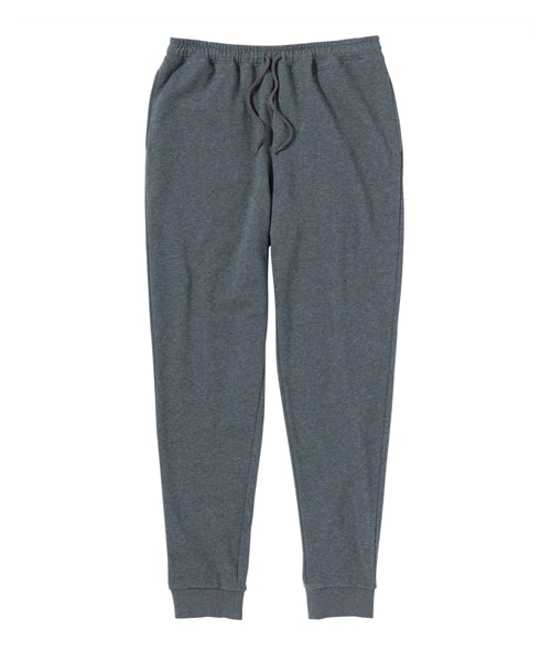 nissen（ニッセン）の「綿１００％スウェットジョガーパンツ【大きいサイズ】（パンツ・メンズ・杢ライトグレー/ブラウン/杢チャコール/ネイビー/黒・3L/4L/5L/6L/8L/10L）」の16枚目の写真